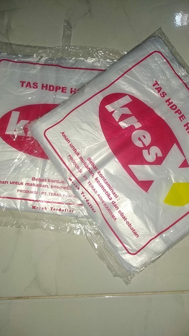 Kantong Plastik Kresek Bening Tanggung Kres