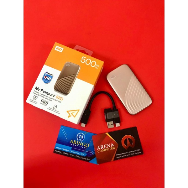 SSD Western Digital (WD) MY PASSPORT 500GB GOLD