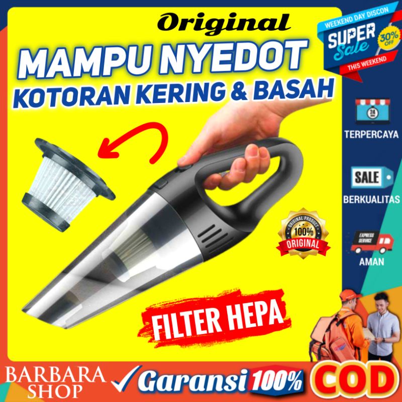 OTOHEROES Handheld Vacuum Cleaner Penyedot Debu Mobil 120W 12V CVC200