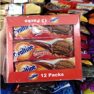 

Snack Ovaltine Chocolate Malt Cookies 12 x 30 gr