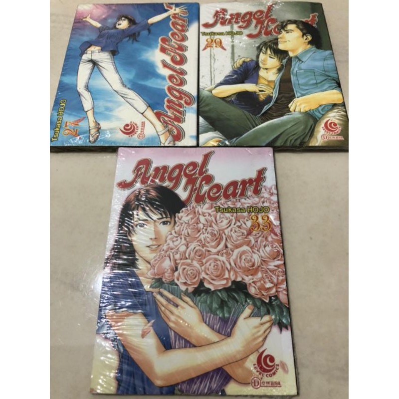 Buku komik angel heart