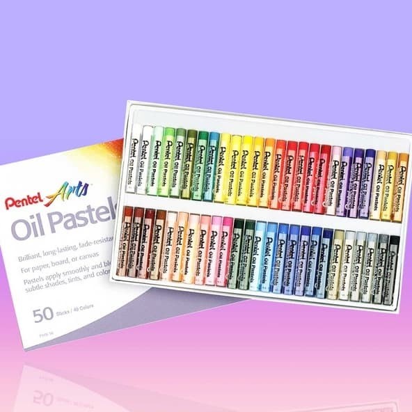 

Pastel Crayon Pentel Art Oil Pastel 50 Stick 49 Warna