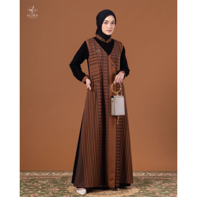 NAILA DRESS BY ALIRA FASHION GAMIS TERBARU ABAYA ORIGINAL