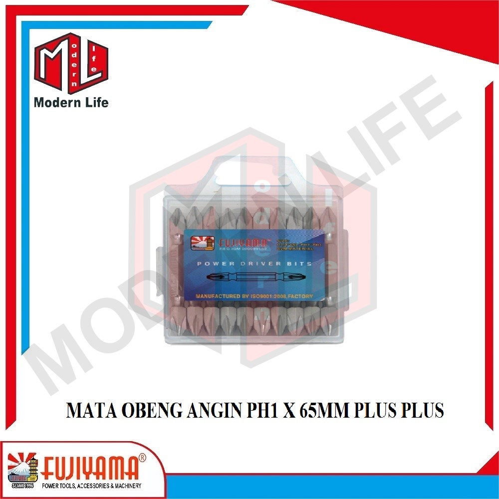 MATA OBENG ANGIN PH1 X 65 (+)(+) SCREWDRIVER BITS ( PLUS ) ( PLUS )