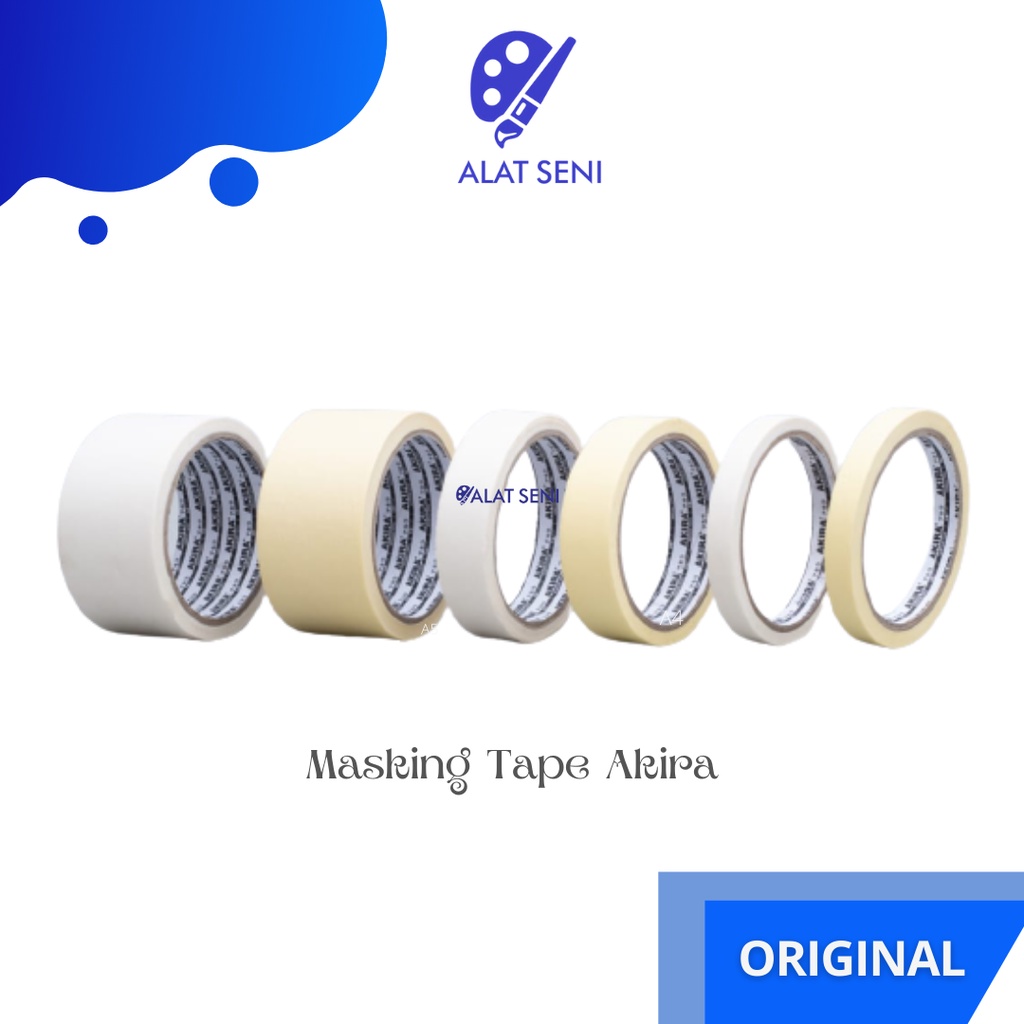 

Masking Tape 1 inchi / lakban kertas satu inchi / lakban bening 1 inchi