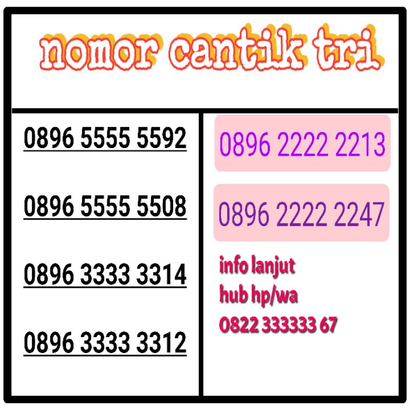 perdana cantik tri hexa