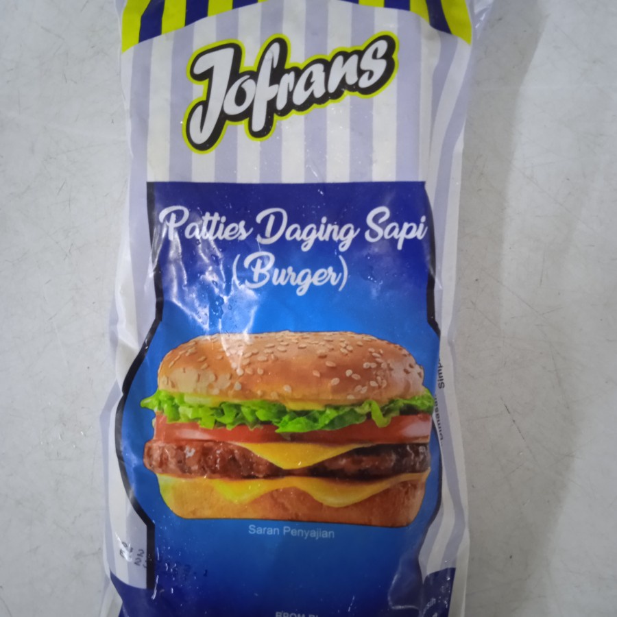 

Jofrans Patties Daging Sapi isi 6 pcs / 360gr