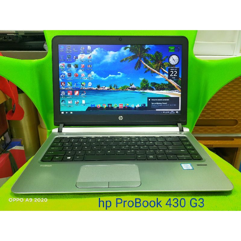 Hp ProBook 430 G3 i7 Gen 6 Ram 8GB SSD 512GB Camera