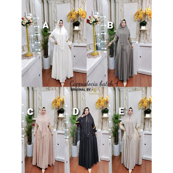 Capadocia cappadocia Series syari batch 4 by Syafeera