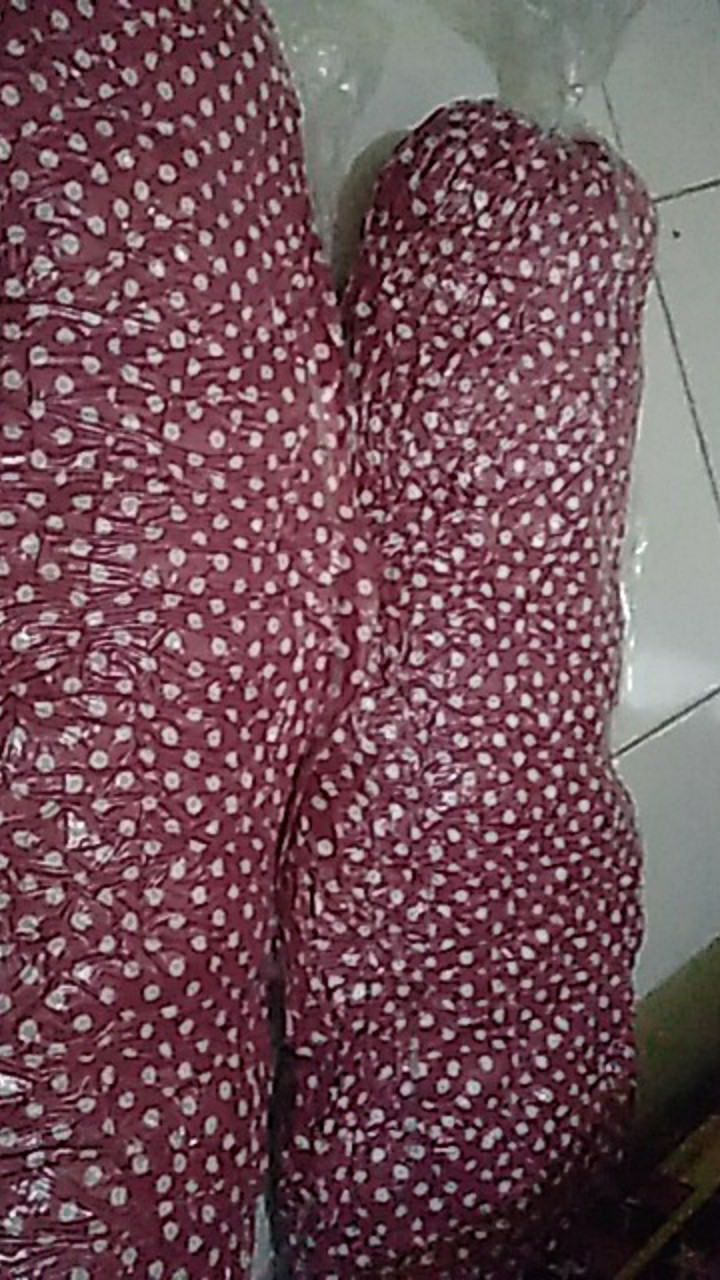 Bantal Dan Guling Memory Foam Bermotif Dotty Kenyal Dan Awet