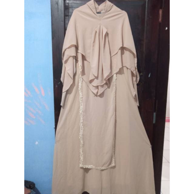 Set gamis ceruty shakila
