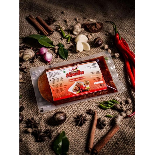 

Boemboe Mandhe Bumbu Serbaguna Otentik Minang Instan