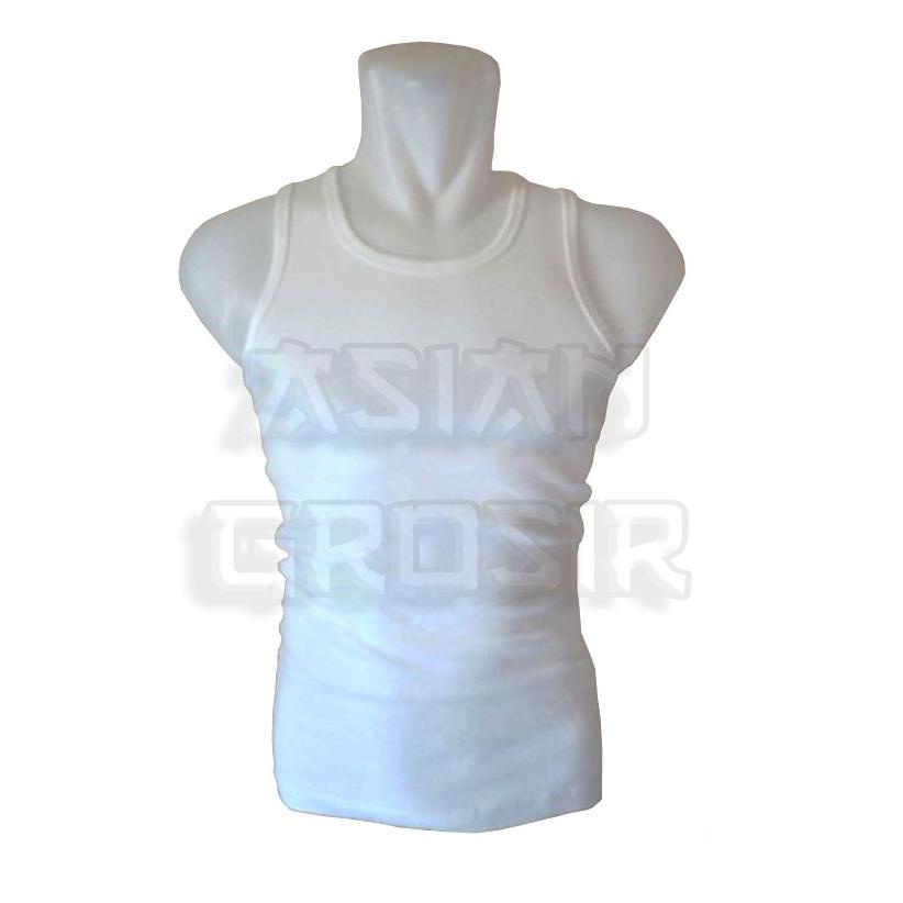 H#V Crocodile 808 Pakaian Dalam Pria / Singlet / Tank Top Polos Putih Size S-M-L-XL Paling.aman