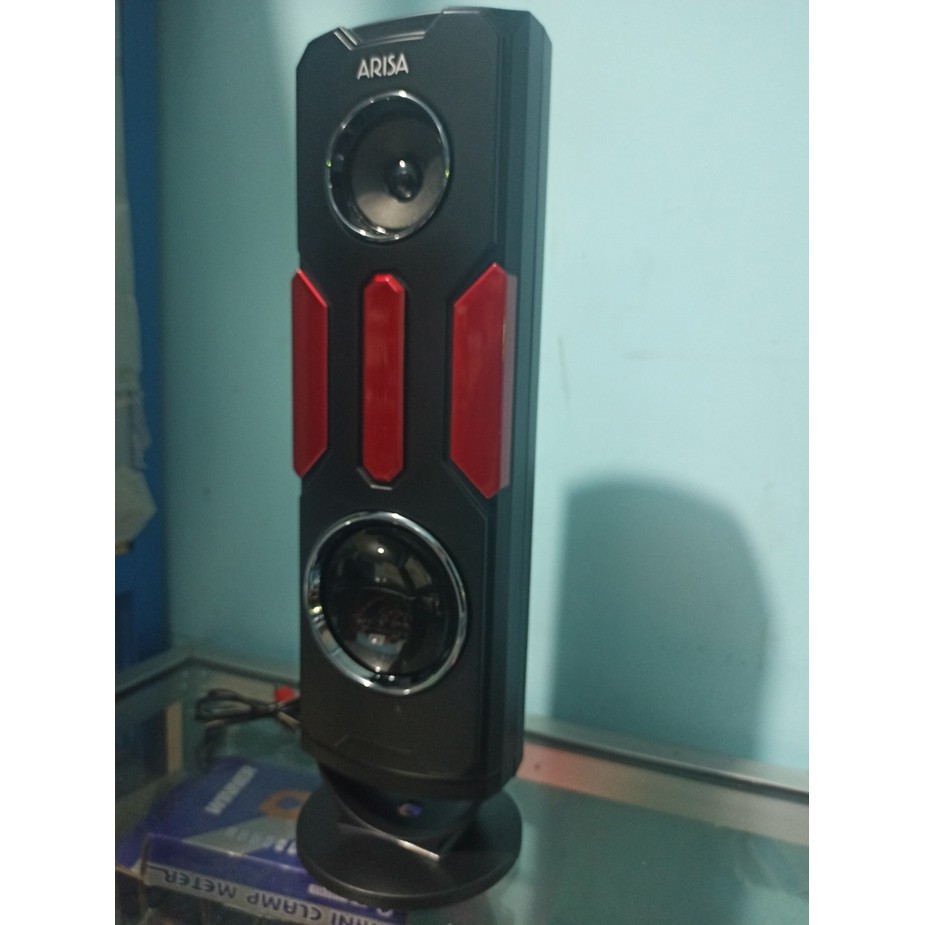 STAND SPEAKER HOME THEATER ARISA JERNIH SATUAN