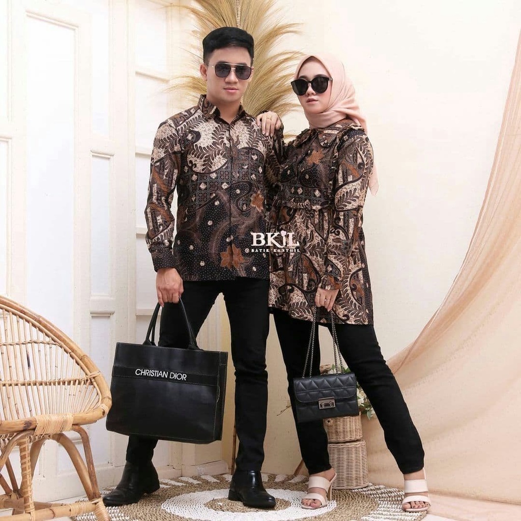 Seragam Atasan Batik Couple Motif Yudistira