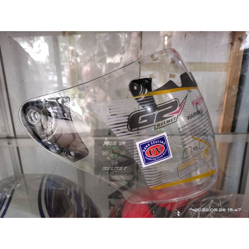 kaca visor helm G2 optimak original