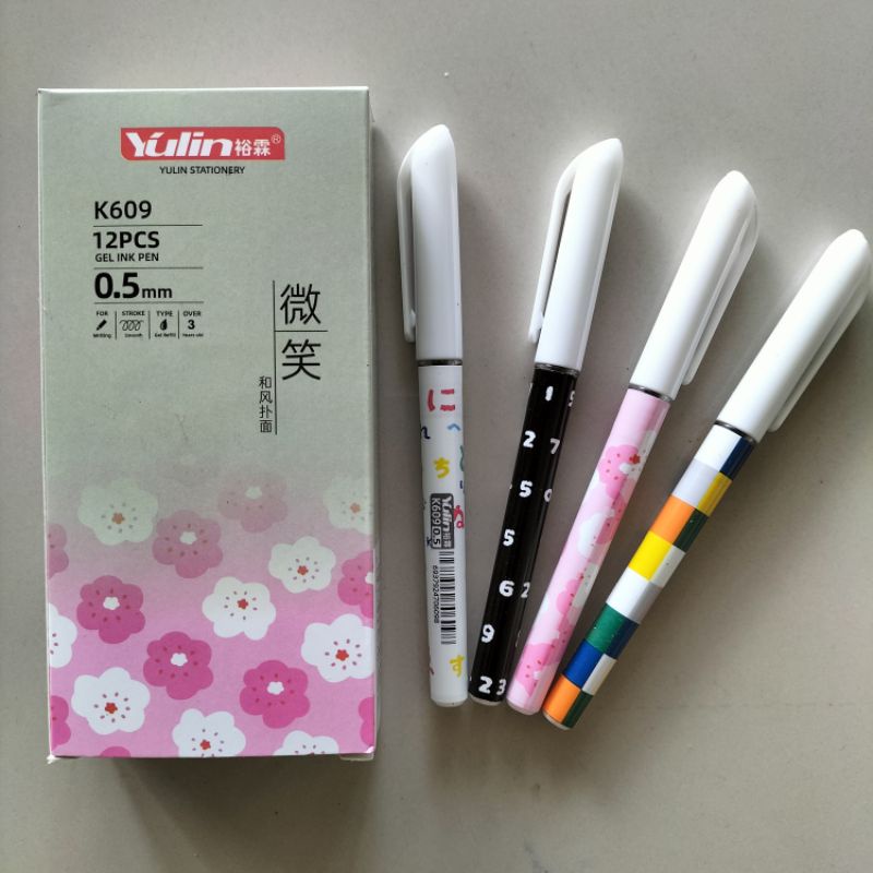 [12PCS] Pulpen YULIN