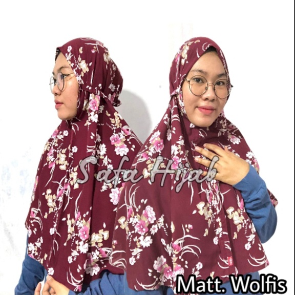 PROMO BERGO WOLFIS  RANDOM OBRAL KERUDUNG BERGO SAFA HJAB