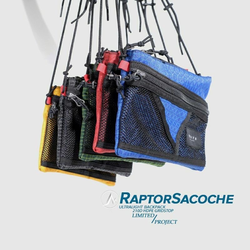 TAS WAISTBAG SLINGBAG MONTE SELEMPANG MONTE SACOCHE RAPTOR BAG - WAISTBAG - TAS SLIMBAG MONTE EQUIPM