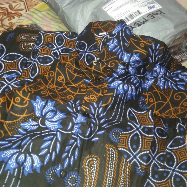 Batik Couple Keluarga Sania Ruffle Ori Ndoro Jowi Dnt Senobiru Shopee