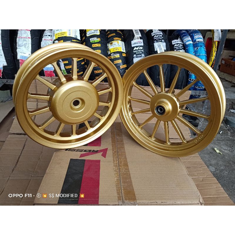 velg vrossi ring 12 model daytona khusus Scoopy s12