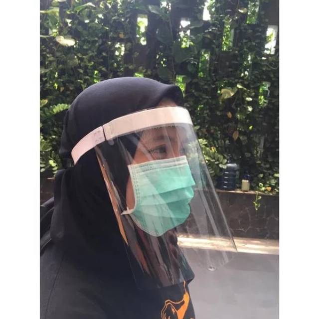 MASKER WAJAH - FACE SHIELD - PELINDUNG WAJAH