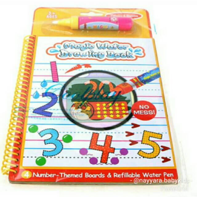 

Magic water drawing book