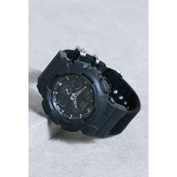 Super Sale Casio G-Shock GA-100BBN-1ADR / GA 100BBN 1A DR - Original Garansi Ready Stock