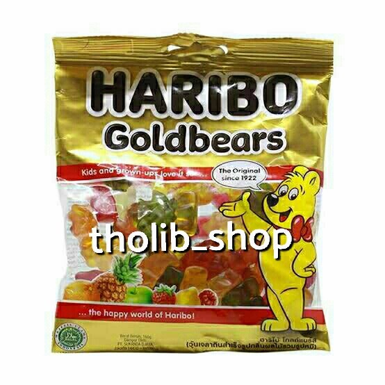 

Haribo goldbears 160 gr