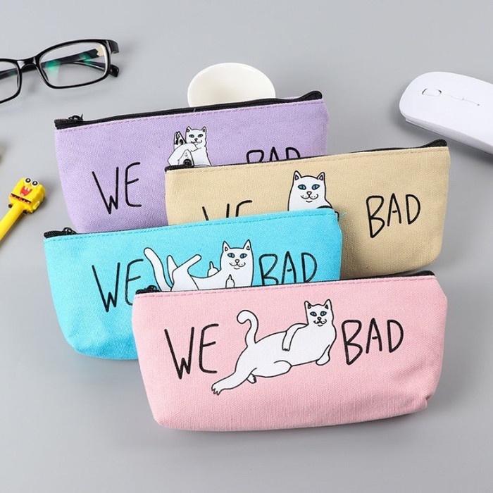 

Bergaransi Weird Fvck Fuck Off Cat Pencil Case / Tempat Pensil Kucing Unik Diskon