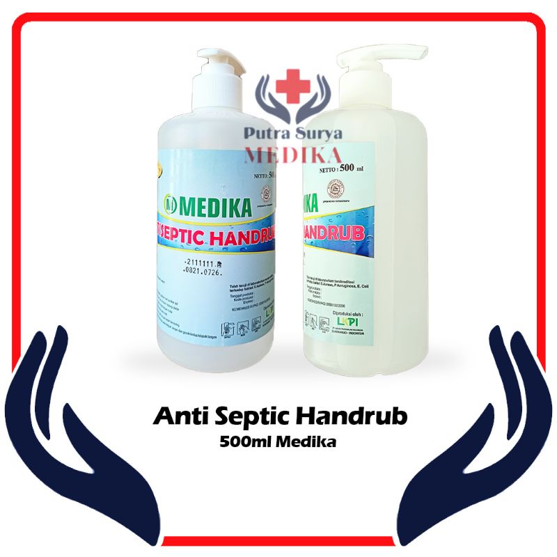 Hand Sanitizer Cair | Antiseptik Medika 500ml