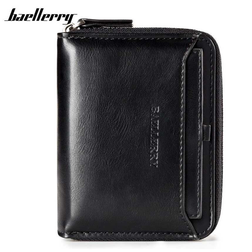 Bergaransi ! Baellerry Dompet Pria Bahan Kulit - D3124