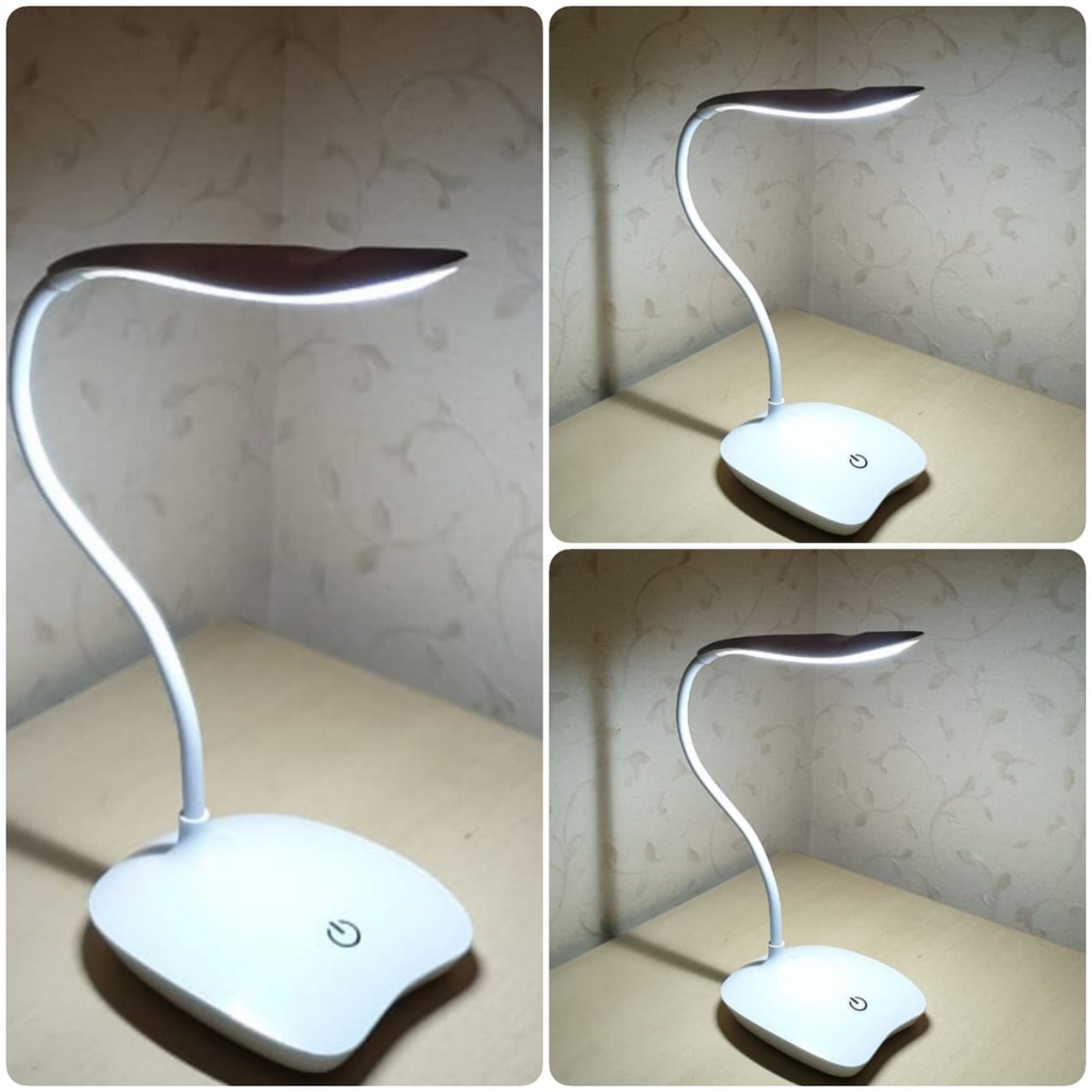 Lampu Meja Nakas (MD-1800 Duduk) (MD-1900 Jepit) / Lampu Tidur Led / Lampu Meja Serbaguna