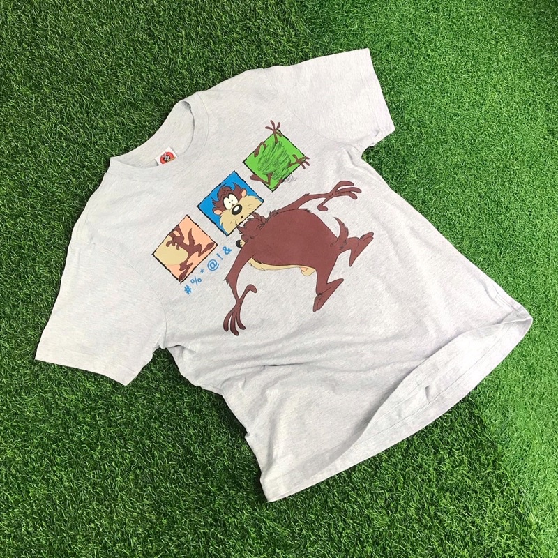 KAOS T-SHIRT  lOONEY TUNES ORIGINAL VINTAGE PRELOVED SECOND BRANDED MURAH
