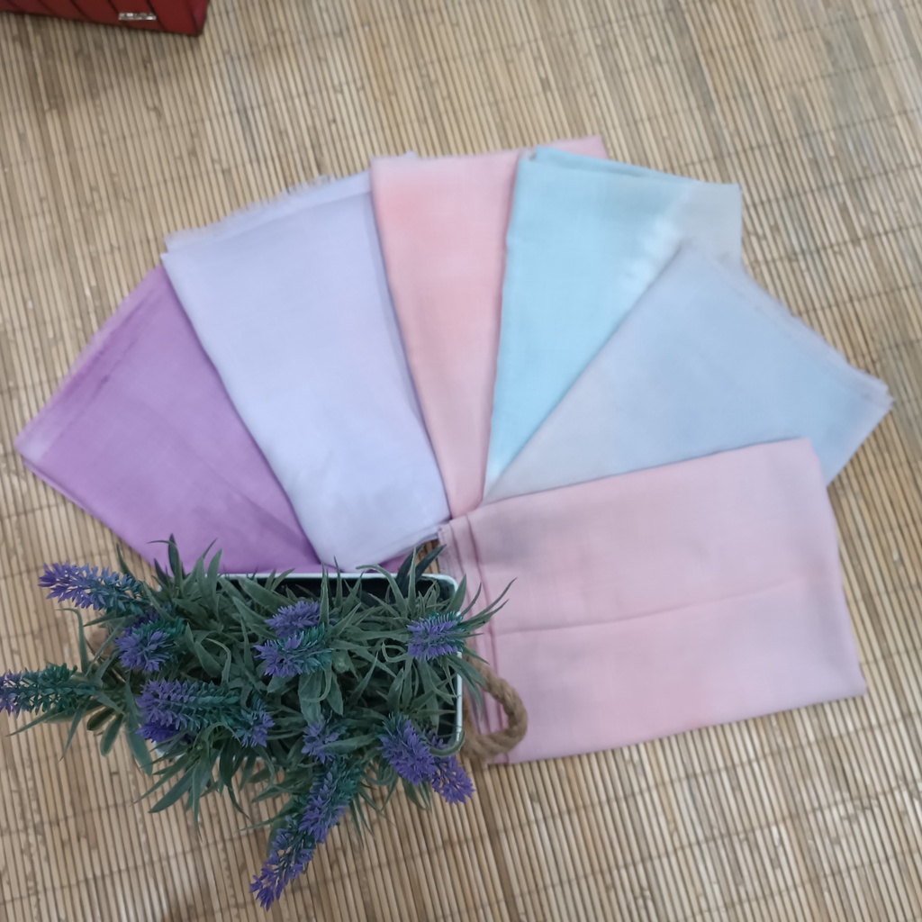 BATIK TRUSMI HAFIYAN KERUDUNG GRADASI BATIK PREMIUM BATIK WANITA BATIK PRIA BATIK COUPLE MODERN SARI