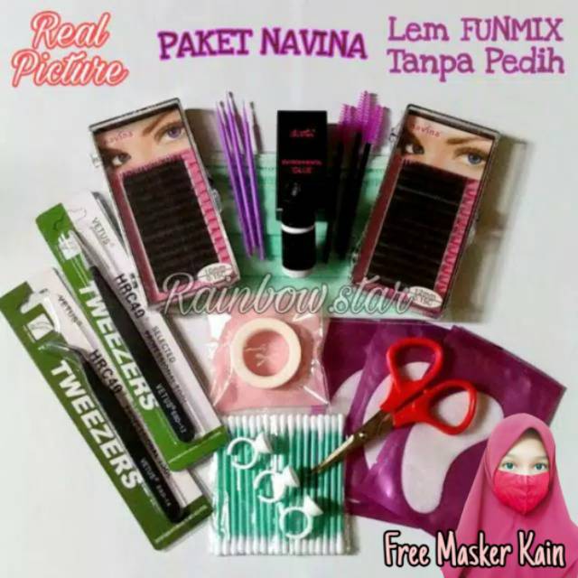 Paket Hemat Eyelash Extension Navina