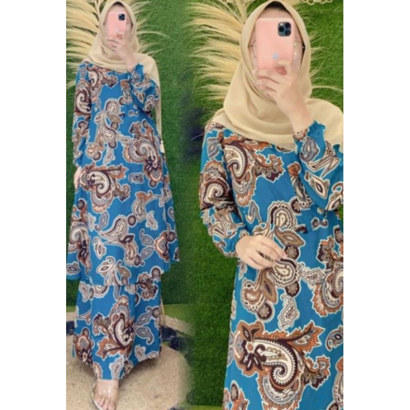 Gamis Etnik ori by Famys Hijab