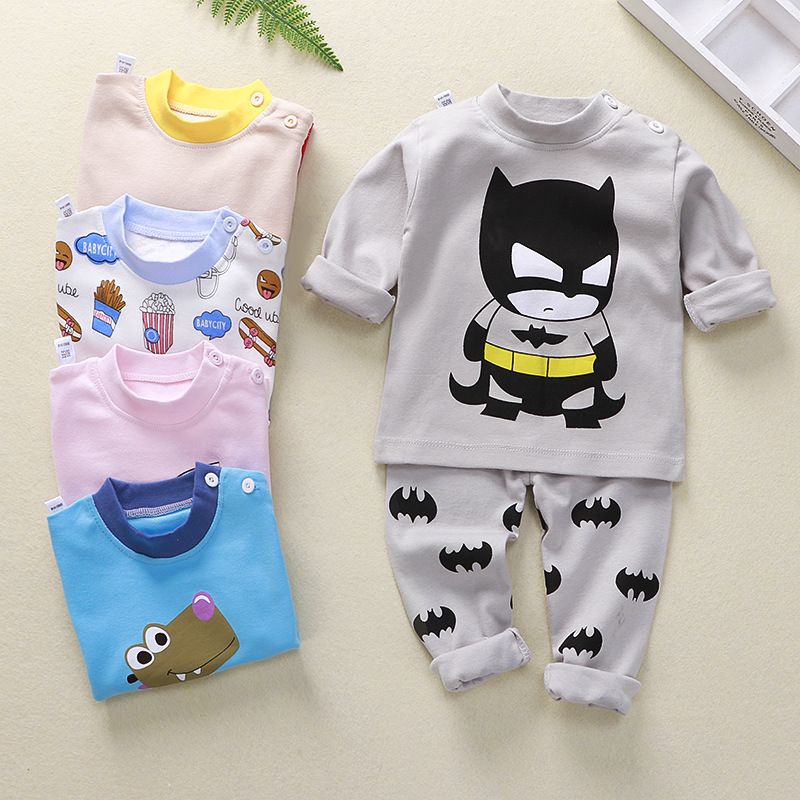 BAJU PAKAIAN STELAN ANAK DAN BAYI PANJANG IMPORT CEWEK COWOK HALUS ADEM MURAH LUCU 2 3 4 TAHUN