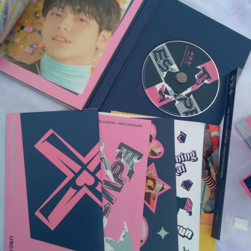 ALBUM UNSEALED/ONLY TXT TCC: FIGHT OR ESCAPE TCCFOE ESCAPE VER FULLSET SOOBIN YEONJUN