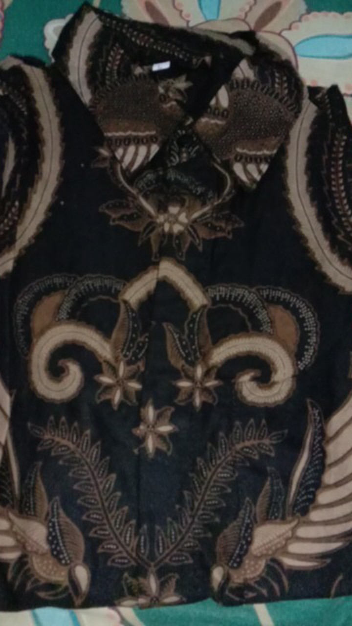 Atasan Batik Lengan Pendek 021 Risna Batik Hrb026 Hem Batik Pekalongan