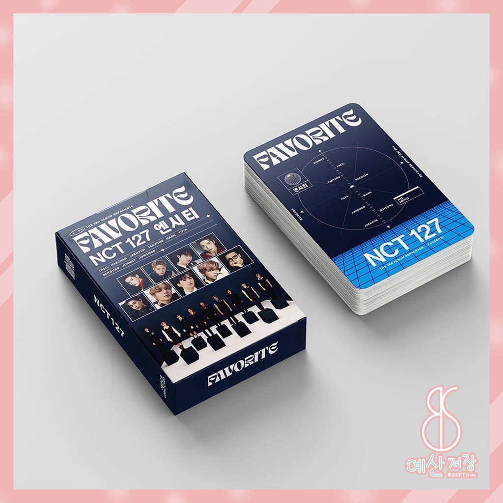 [BS] BISA COD 54pcs Photo Card NCT Favorite Kartu Foto Lomo Card KPOP - KP0958
