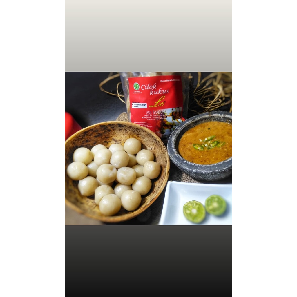

cilok kukus