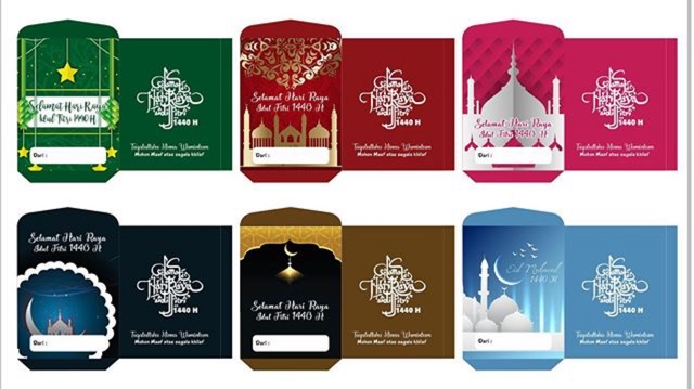 

Amplop lebaran custom desain murah