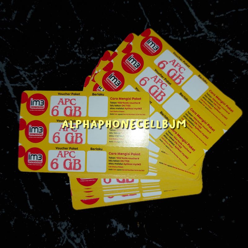 VOUCHER INDOSAT 7GB