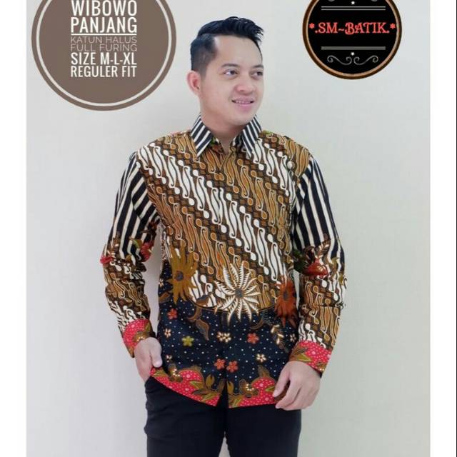 Kemeja Batik Solo Wibowo batik