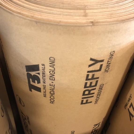 Promo - Firefly TBA 0.8mm Packing Gasket Flange Paper Paking Kertas blok mesin tahan oli minyak ✔