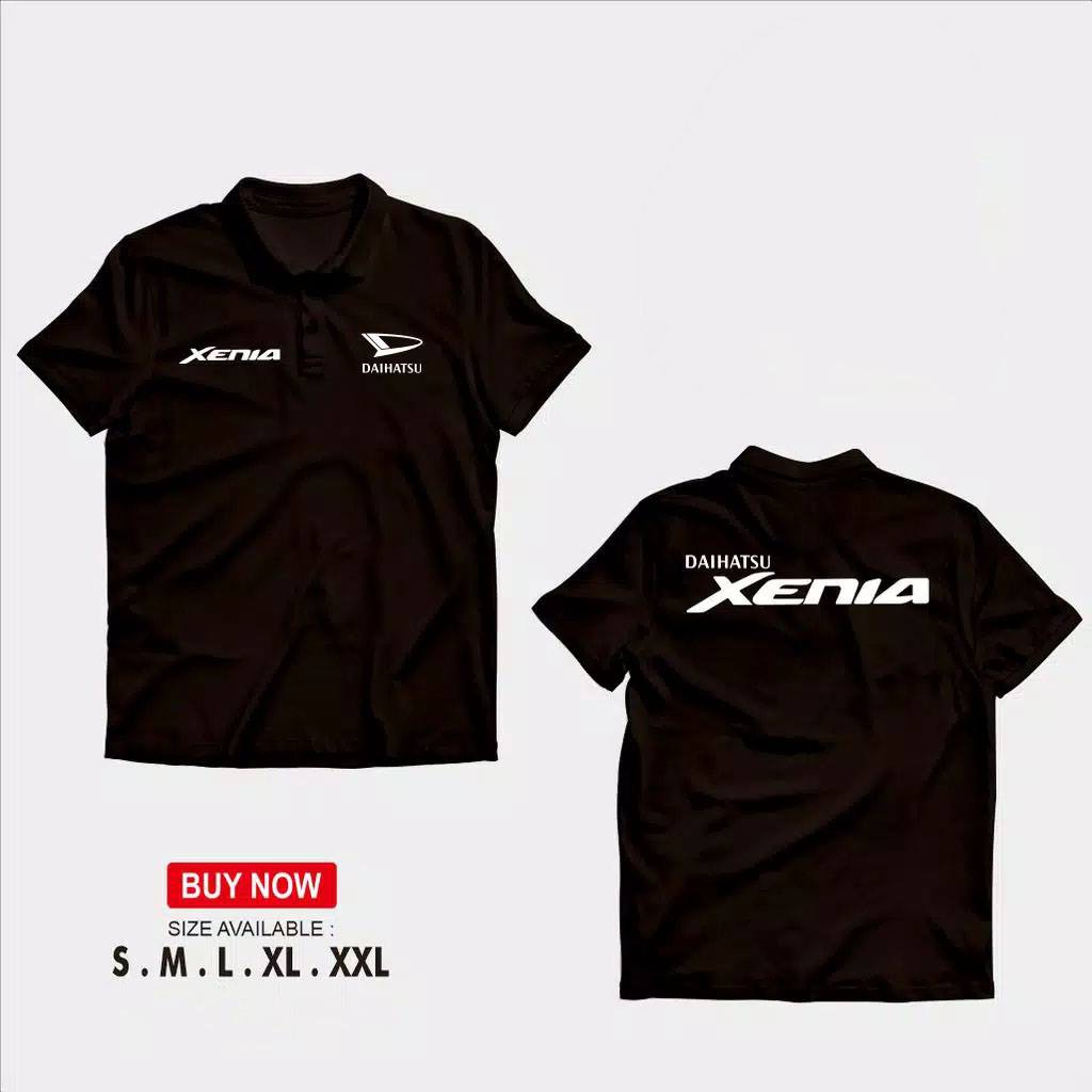 polo shirt daihatsu xenia / baju kaos kerah mobil xenia daihatsu