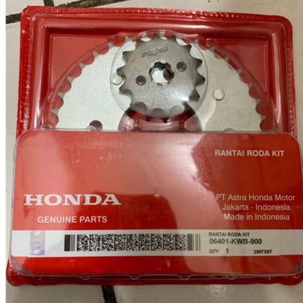 Gearset Gir set Honda Blade old / Revo absolute / supra KWB