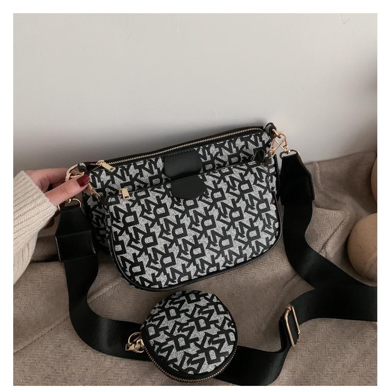 TAS SELEMPANG 3IN1 C5714 TAS FASHION WANITA SLINGBAG IMPORT MURAH BAGUS KEREN TERLARIS