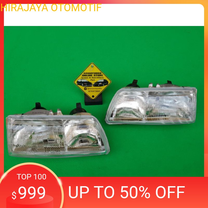 Headlamp Only lampu Depan Saja Honda Civic LX Nouva 1988 sd 1989